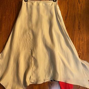 Zara A Line Midi Skirt